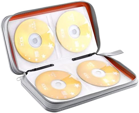 96‑Capacity Hard Plastic CD/DVD Binder for Car, Home & Travel - Image 5