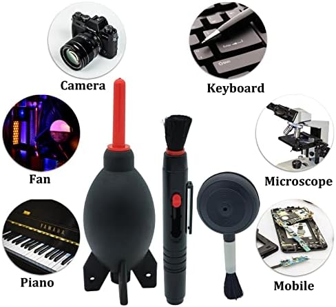 Lens Cleaning Kit Contains Rubber Rocket Air Blower Duster & Cleaning Pen - Image 6