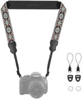 FIEIL Neck Strap Silicone Camera Straps - Padded Camera Strap, 1.5" Wide Adjustable Nylon Shoulder Strap - Compatible with Canon, Nikon, Sony, and More DSLR and Mirrorless Cameras (Green) by FIEIL