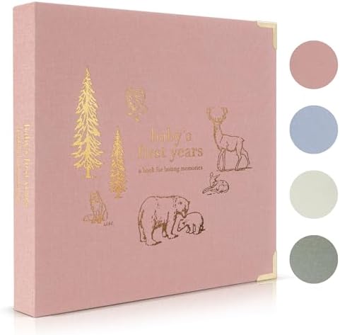 Keepsake Baby Memory Book for Boys and Girls - Timeless First 5 Year Book by ZICOTO