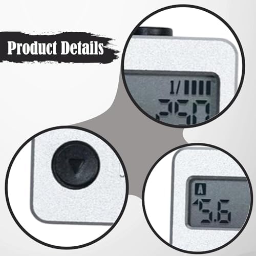 Camera Photometer Single Photography Cold Shoe Mount Adjustable Device Metal Construction Suitable for, Silver - Image 2