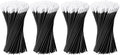Chinco 200 Pieces Foam Swab Sponge Swab Foam Tips Sponge Stick for Inkjet Printer Print Head Camera Optical Lens Optical Equipment (Black,6.42 Inch) (Pack of 2) by Chinco