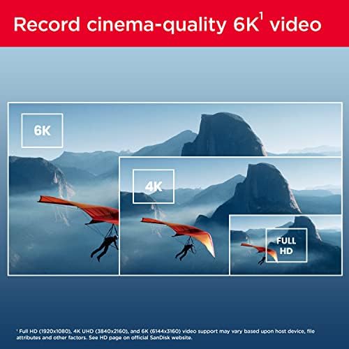 SANDISK 256GB Extreme PRO SDXC UHS-II Memory Card - C10, U3, V60, 6K, 4K UHD, SD Card - SDSDXEP-256G-GN4IN - Image 2