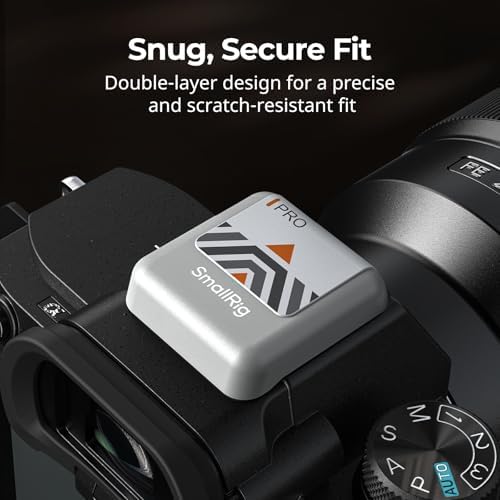 SmallRig Hot Shoe Cover 2 Pack (Grey), Protector Cap Hot Shoe Mount for Sony A1 II / A9 III / A7 IV / A7 V / A7S III / A7R IV - (Not Use with Cage) - Image 3