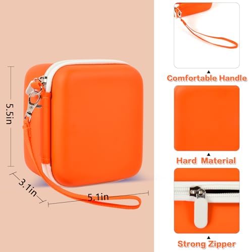 PAIYULE Kids Instant Print Camera Case for ESOXOFFORE for Dylanto Orange - Image 3
