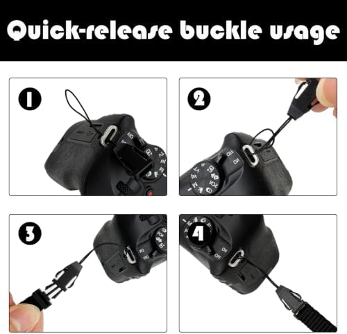 Leather Camera Strap, Quick Release Camera Neck Strap for All Cameras, Retro Jacquard Camera Straps for Photographers - Image 7