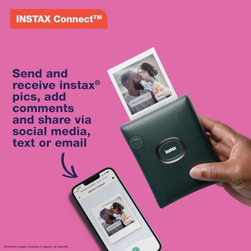 Fujifilm Instax Square Link Smartphone Printer - Midnight Green - Image 5