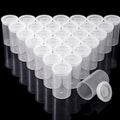 JOVITEC Clear 20 Pack Film Canisters with Caps, 35 mm Empty Camera Reel Storage Containers Case with Lids, Films Developing Processing Tube for Storing Films, Small Accessories by Jovitec