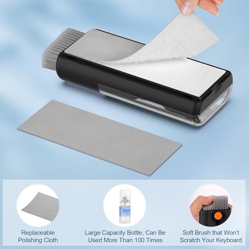 Keyboard Cleaner for Laptop, MacBook, Tablet, Multi-Function Cleaning Kit - Image 7