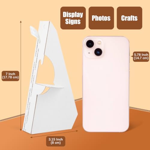 Lineco Single Wing Self-Stick Easel Backs, Size 7", White, Pack of 25 - Image 2