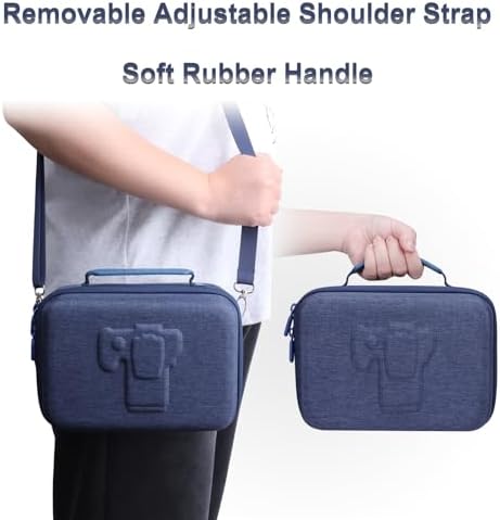 Small Camera Case Bag for Canon EOS Rebel T7/R50//R100 DSLR Camera Navy - Image 6