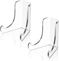 Chunful Acrylic Plate Stand Display Easel Holder,5.1 x 5 x 6 Inch by Chunful