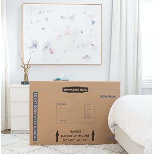 Bankers Box 4-Pack Large TV/Picture/Mirror Moving Boxes - Image 6