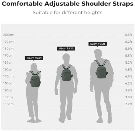 K&F CONCEPT Camera Backpack, Lightweight Compact Camera Bag 5L - Image 7