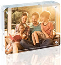 Egofine 3.5x5 Acrylic Frame, 20mm Thicker Frameless Clear Picture Frame by Egofine