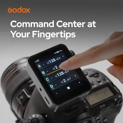 GODOX X3 PRO S X3PRO S Flash Trigger for Sony Camera, 2.4G TTL Wireless Touchscreen Transmitter,Support Bluetooth & APP Control, Shutter Control, Built-in Li-ion Battery Fast Charging (Upgrade X3-S) - Image 5