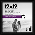 Americanflat 12x12 Picture Frame - Engineered Wood - Black by Americanflat