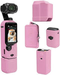 Silicone Case for DJI Osmo Pocket 3/Xtra Muse, Rose by TYUANDOUER