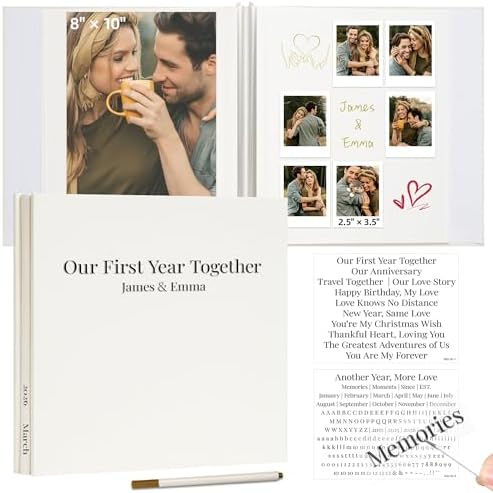 Vienrose Couples Self Adhesive Photo Album 13.2x12.8 40 Pages by Vienrose