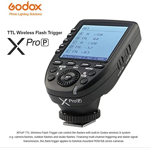 Godox Xpro-P TTL Wireless Flash Trigger for Pentax 645Z K70 K50 KP K-S2 - Image 2