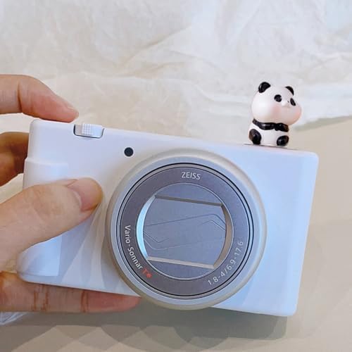 SLR Camera Hot Shoe Boot Cover Cap,Dustproof Hot Shoe Protector,Compatible with Sony Fuji Canon Nikon Pentax Leica (2pcs Panda Bunny) - Image 5