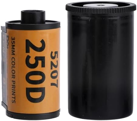 35mm Film Roll, 35mm Color Print Film Wide Exposure Range, ECN 2 Process Colour Print Camera Film for 135 Camera, 8 Sheet, 200-250 by Gabrella