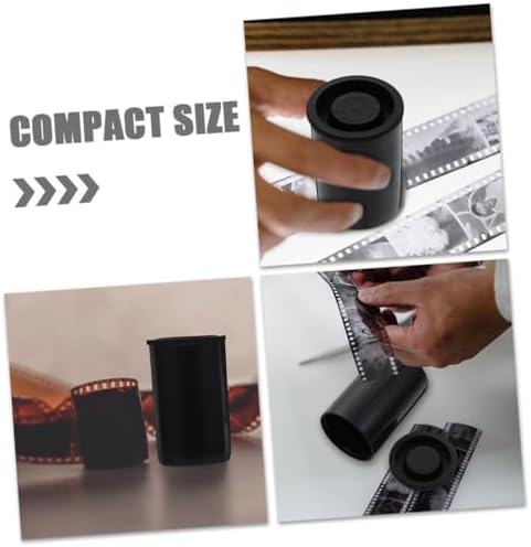 YARNOW 10pcs Film Canister Durable Plastic Film Holders with Lids for Secure Storage Coins Beads and More for Travel and Outdoor Photography - Image 4