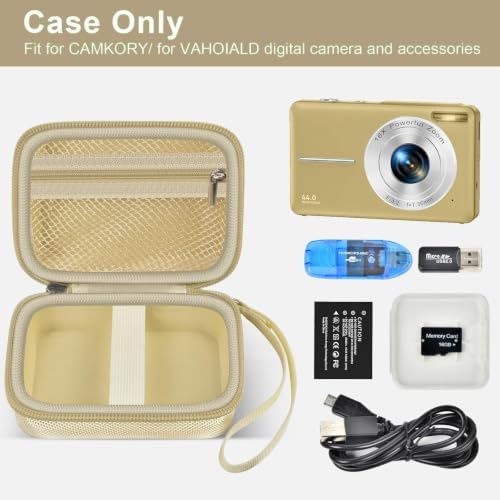 ALKOO Digital Camera Case for CAMKORY/Pouch for KODAK PixproLight Brown - Image 2