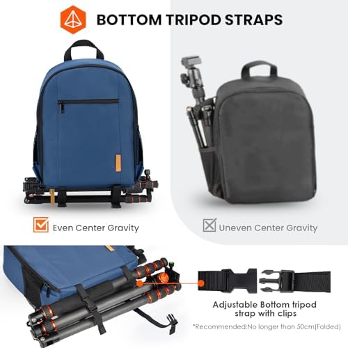 TARION Small Camera Backpack for Photographers Compact 12L Black TB-S - Image 4