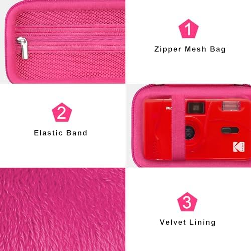 Canboc Carrying Case for Kodak EKTAR H35/ H35N/ EC35/ Snapic A1 Film Camera - Image 5