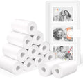 OTJ 12 Rolls Instant Print Camera for Kids Refill Thermal Print Paper Rolls - Photo Album 2.5x3.5 Picture Holder Book Holds 120 Horizontal Photos DIY Picture Albums by Unknown