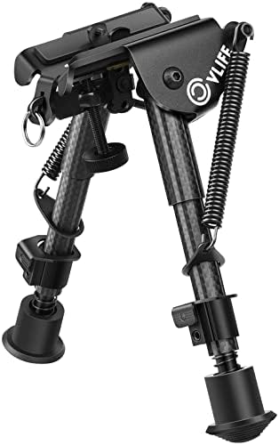 CVLIFE Rifle Bipod, 6-9 Inch Adjustable Super Duty Bipod by CVLIFE