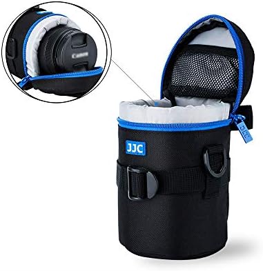 JJC Camera Lens Case Pouch, Padded Bag Fits Lens up to 3.1 x 5.3 (D x L) - Image 5