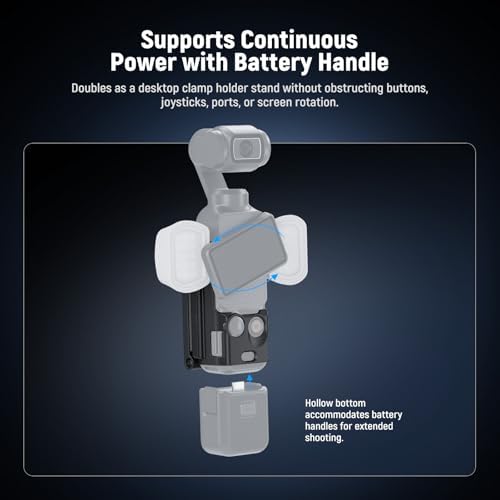 NEEWER Basics Magnetic Mount Compatible with DJI Osmo Pocket 3 Xtra Muse - Image 7