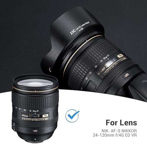 HB-53 Lens Hood Cover for Nikon NIKKOR AF-S NIKKOR 24-12mm f/4G ED VR Lens - Image 3