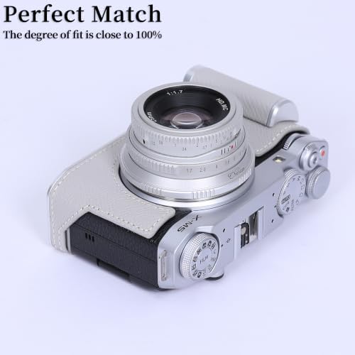 Camera Genuine Leather Half Case ，Compatible with FUJIFILM X-M5 XM5 - Image 5