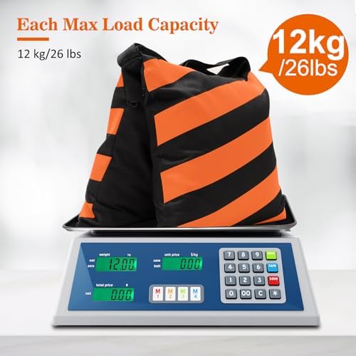 4 Packs Orange Sandbag Weight Bags for Light Photography Video Equipment - Image 5
