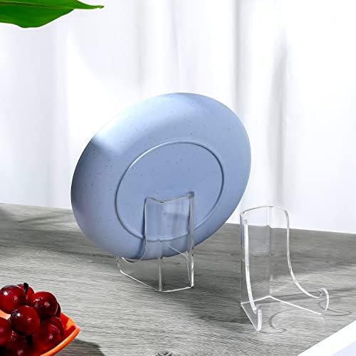 Chunful Acrylic Plate Stand Display Easel Holder,5.1 x 5 x 6 Inch - Image 5