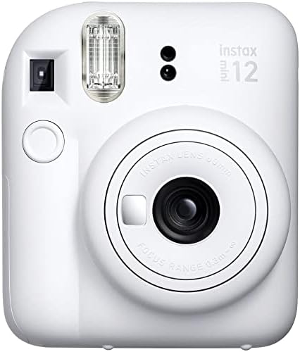 FUJIFILM INSTAX Mini 12 Instant Film Camera | Clay White Bundled with INSTAX Mini Instant Film |40 Exposures + Instax Accessory Bundle + AA Batteries + Cleaning Cloth (10 Items) - Image 2