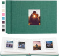 Instax Mini Photo Album with Writing Space, 56 Pockets, Green by Unknown