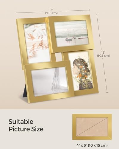 SONGMICS Picture Frames Collage Wall Decor, No Assembly Required - Image 5