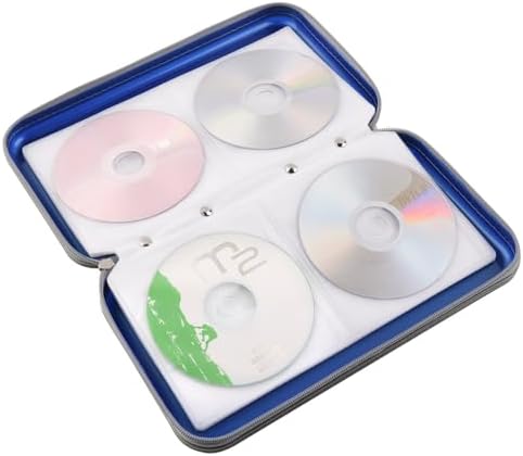 alavisxf xx CD Holder, 72 Capacity Hard Plastic Storage Case for Car - Image 3