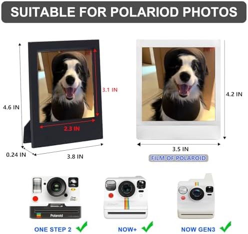 CAIYOULE Picture Frame for Polaroid Now/I-Type/Flip Instant Film Photo - Image 2