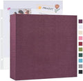 Mublalbum 12x12 Inch 3 Ring DIY Scrapbook Photo Album 80 Pages, Purple by Mublalbum