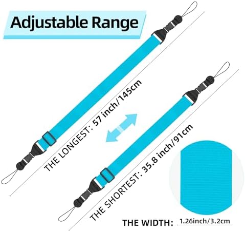3 Pack Adjustable Shoulder Strap, iPad Strap Nylon Neck Lanyard - Image 2