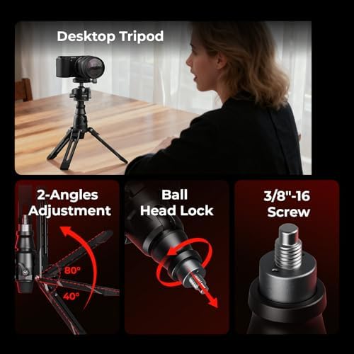 SmallRig 65.6"/ 166.5cm Carbon Fiber Ball Head Monopod for Camera - Image 6