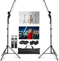 Photography Lighting, Battery Powered Portable Handheld Wand Dimmable LED Studio Light Stick Kit with NP-F970 Li-ion Battery, Stand, Remote for YouTube Video Recording, Streaming, Portrait by Unknown