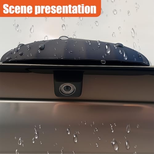 YoRise Car Rear View Camera Protection, Silicone Anti-Rain Waterproof Reversing Camera Cover for Clear Image, Automotive Backup Cameras Modification Accessories for Car, Truck (Black) - Image 6