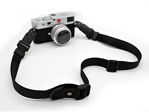 Camera Strap, Quick Adjustable Shoulder Sling Camera Neck Shoulder Strap for All DSLR Camera Black - Image 2