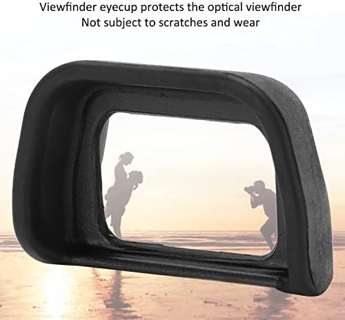 Rubber Camera Viewfinder Eyecup Eyepiece Eyeshade for Sony A6000 A6100 A6300 A5000 Eye Cup Protector Replaces Viewfinder Eye Cup Cold Shoe Cover - Image 3